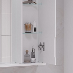 Volna Мебель для ванной Joli 80.2D.2Y R белая – фотография-17