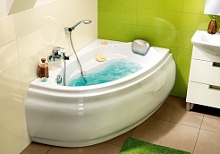 Cersanit Акриловая ванна Joanna 160 R ультра белая – фотография-2