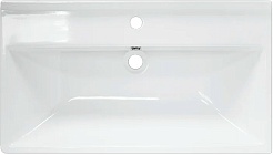 Mixline Мебель для ванной Лайн 80 R подвесная белая – фотография-13