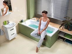 Cersanit Акриловая ванна Santana 150 ультра белая – фотография-2