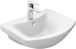 Акватон Мебель для ванной Бекка Pro 50 с зеркалом белая/дуб сомерсет – фотография-9