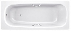 BLB Стальная ванна Universal HG 170x75 с отверстиями для ручек – фотография-1