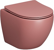 Grossman Унитаз подвесной Color GR-4455PIMS розовый матовый