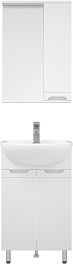Corozo Мебель для ванной Лея 50 белая – фотография-1