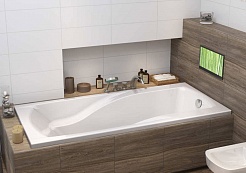 Cersanit Акриловая ванна Zen 170x85 ультра белая – фотография-3