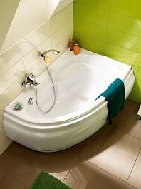 Cersanit Акриловая ванна Joanna 160 R ультра белая – фотография-3