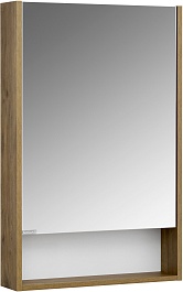 Акватон Мебель для ванной Сканди Doors 55 белая/дуб рустикальный – фотография-18