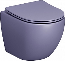 Grossman Унитаз подвесной Color GR-4455LIMS фиолетовый матовый