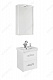 Водолей Тумба с раковиной Мона 50 с ящиками белая – фотография-7