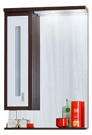 Бриклаер Зеркальный шкаф Бали 62 L венге – фотография-1