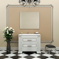 Opadiris Зеркало для ванной Оникс 100 – фотография-4