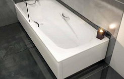 BLB Стальная ванна Universal HG 170x70 с отверстиями для ручек – фотография-2
