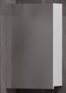 Corozo Зеркало-шкаф Комо 40 белое – фотография-1