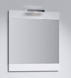 Aqwella Зеркало для ванной Бриг 60 белое – фотография-1