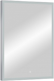 Continent Зеркало Frame Silver Led 600x800 – фотография-4