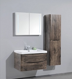 BelBagno Мебель для ванной ANCONA-N 900 Rovere Moro, подсветка – фотография-6
