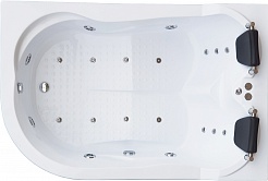Royal Bath Акриловая ванна NORWAY DE LUXE с гидромассажем 180х120х66 R – фотография-1