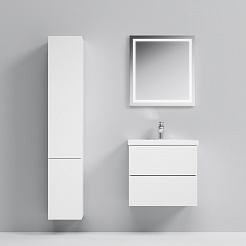 Am.Pm Мебель для ванной Gem 60 белый глянцевый, с 2 ящиками – фотография-11