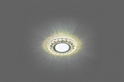 Feron Светильник встраиваемый CD903 с LED-подсветкой желтый – фотография-2