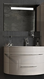 De Aqua Мебель для ванной Эскалада 100 R, зеркало Экстра EXT 100 – фотография-1