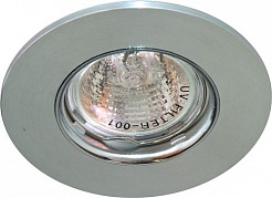 Feron Встраиваемый светильник DL105-C матовый хром,хром – фотография-1