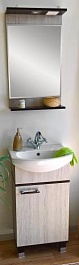 Sanflor Мебель для ванной Толедо 50 R венге, орегон – фотография-1