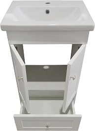 Corozo Мебель для ванной Техас 50 белая – фотография-8