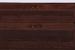 ASB-Woodline Мебель для ванной Прато 100 антикварный орех, массив ясеня – фотография-7