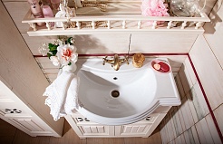 Бриклаер Мебель для ванной Кантри 80 – фотография-4