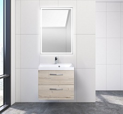 BelBagno Мебель для ванной AURORA 700 Rovere Galifax Bianco, BTN – фотография-2