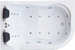 Royal Bath Акриловая ванна NORWAY DE LUXE с гидромассажем 180х120х66 L – фотография-1