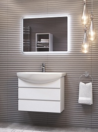 Vigo Мебель для ванной Wing 700-0-2 подвесная белая – фотография-2
