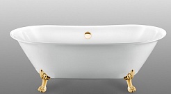 Magliezza Акриловая ванна на лапах  Ottavia   (165х76) ножки золото – фотография-1