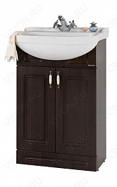 Водолей Мебель для ванной Капри 55 R венге – фотография-3
