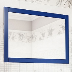 Sanflor Мебель для ванной Ванесса 105 индиго – фотография-4