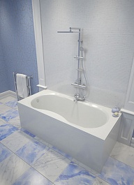 Relisan Акриловая ванна Lada 120x70 – фотография-3