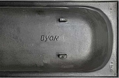 Byon Чугунная ванна BYON B13 170 см с ручками – фотография-4