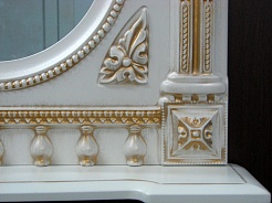 Атолл Мебель для ванной Наполеон 95 золото – фотография-6