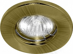 Feron Встраиваемый светильник DL10/DL3201 античное золото – фотография-1