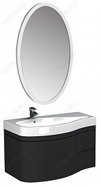 Aquanet Зеркало для ванной Опера/Сопрано 70 белое – фотография-2
