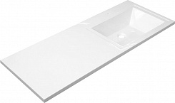 Opadiris Мебель для ванной Фреш 120 R под стиральную машину подвесная белая – фотография-13