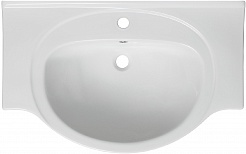 Runo Мебель для ванной Дублин 80 подвесная дуб/белая – фотография-5