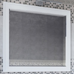 Sanflor Зеркало Модена 105 белое – фотография-1