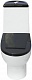 Sanita Luxe Унитаз-компакт Best Color Black 435818 с микролифтом – картинка-11