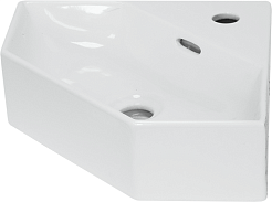 Mixline Мебель для ванной Корнер 67.5 R угловая белая/дуб – фотография-6