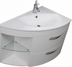 De Aqua Мебель для ванной Трио Люкс 90 R, зеркало Экстра EXT 90 F – фотография-7