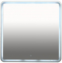 Misty Зеркало Неон 3 LED 80x80 сенсор на зеркале – фотография-1