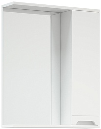 Corozo Зеркальный шкаф Лея 60 белый – фотография-1