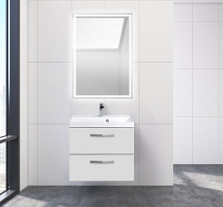 BelBagno Мебель для ванной AURORA 600 Bianco Opaco, TCH – фотография-2
