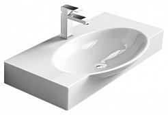 Акватон Мебель для ванной "Инфинити 76 H" белая – фотография-3
